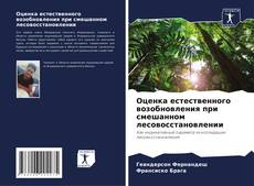 Capa do livro de Оценка естественного возобновления при смешанном лесовосстановлении 