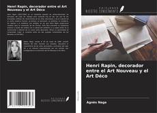 Bookcover of Henri Rapin, decorador entre el Art Nouveau y el Art Déco