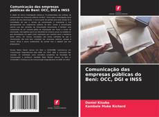 Buchcover von Comunicação das empresas públicas do Beni: OCC, DGI e INSS