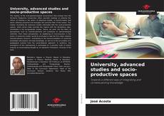 Buchcover von University, advanced studies and socio-productive spaces