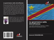 Portada del libro de La governance nella microfinanza