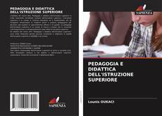 PEDAGOGIA E DIDATTICA DELL'ISTRUZIONE SUPERIORE kitap kapağı