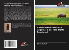 Buchcover von Analisi delle comunità vegetali e dei loro tratti funzionali