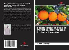 Portada del libro de Sociotechnical analysis of market garden producers in Kisang Commune