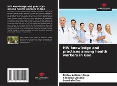 Capa do livro de HIV knowledge and practices among health workers in Gao 