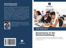 Portada del libro de Governance in der Hochschulbildung