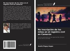 Couverture de No inscripción de los niños en el registro civil en Camerún