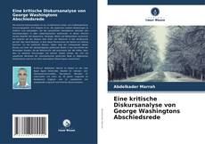 Portada del libro de Eine kritische Diskursanalyse von George Washingtons Abschiedsrede