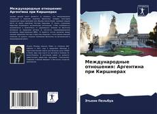 Bookcover of Международные отношения: Аргентина при Киршнерах