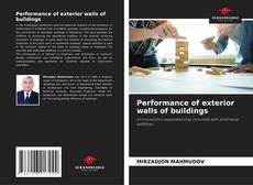 Buchcover von Performance of exterior walls of buildings
