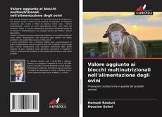 Capa do livro de Valore aggiunto ai blocchi multinutrizionali nell'alimentazione degli ovini 