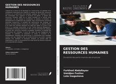 Buchcover von GESTION DES RESSOURCES HUMAINES