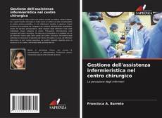 Buchcover von Gestione dell'assistenza infermieristica nel centro chirurgico