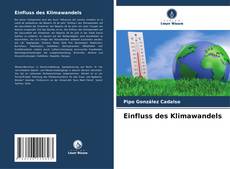 Einfluss des Klimawandels kitap kapağı