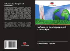 Influence du changement climatique kitap kapağı