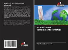 Influenza dei cambiamenti climatici kitap kapağı