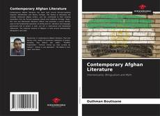 Capa do livro de Contemporary Afghan Literature 