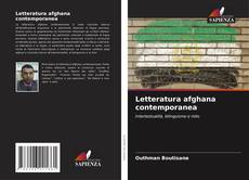 Bookcover of Letteratura afghana contemporanea