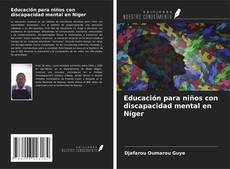 Copertina di Educación para niños con discapacidad mental en Níger