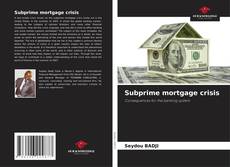 Buchcover von Subprime mortgage crisis