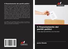 Buchcover von Il finanziamento dei partiti politici