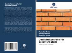 Qualitätskontrolle für Betonfertigteile kitap kapağı