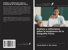 Buchcover von Análisis y reflexiones sobre la enseñanza de la Geografía Física