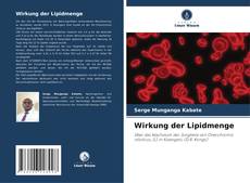 Portada del libro de Wirkung der Lipidmenge