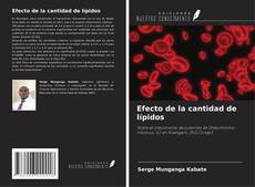 Buchcover von Efecto de la cantidad de lípidos