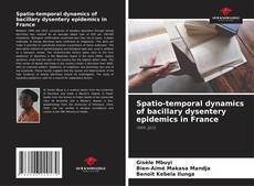 Buchcover von Spatio-temporal dynamics of bacillary dysentery epidemics in France