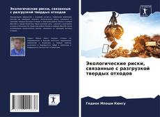 Copertina di Экологические риски, связанные с разгрузкой твердых отходов