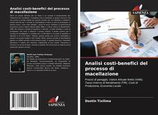 Capa do livro de Analisi costi-benefici del processo di macellazione 