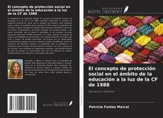 Portada del libro de El concepto de protección social en el ámbito de la educación a la luz de la CF de 1988