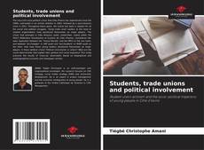 Copertina di Students, trade unions and political involvement