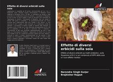 Capa do livro de Effetto di diversi erbicidi sulla soia 