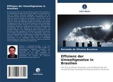 Effizienz der Umweltgesetze in Brasilien kitap kapağı