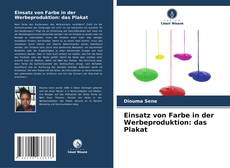 Einsatz von Farbe in der Werbeproduktion: das Plakat kitap kapağı