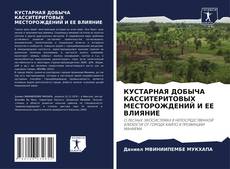 Portada del libro de КУСТАРНАЯ ДОБЫЧА КАССИТЕРИТОВЫХ МЕСТОРОЖДЕНИЙ И ЕЕ ВЛИЯНИЕ