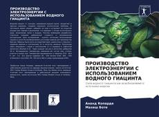 Portada del libro de ПРОИЗВОДСТВО ЭЛЕКТРОЭНЕРГИИ С ИСПОЛЬЗОВАНИЕМ ВОДНОГО ГИАЦИНТА