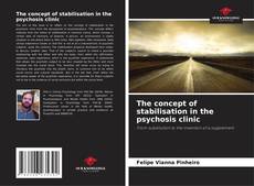 Capa do livro de The concept of stabilisation in the psychosis clinic 