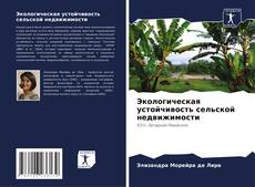 Buchcover von Экологическая устойчивость сельской недвижимости