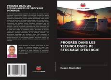 Обложка PROGRÈS DANS LES TECHNOLOGIES DE STOCKAGE D'ÉNERGIE