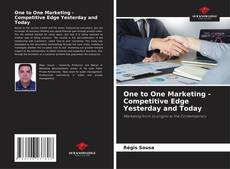 One to One Marketing - Competitive Edge Yesterday and Today的封面