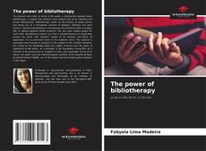 Capa do livro de The power of bibliotherapy 