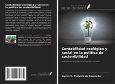 Portada del libro de Contabilidad ecológica y social en la política de sostenibilidad