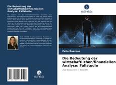 Die Bedeutung der wirtschaftlichen/finanziellen Analyse: Fallstudie kitap kapağı