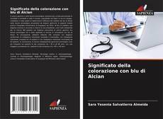 Buchcover von Significato della colorazione con blu di Alcian