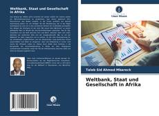 Weltbank, Staat und Gesellschaft in Afrika kitap kapağı
