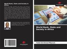 Portada del libro de World Bank, State and Society in Africa