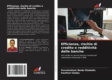 Capa do livro de Efficienza, rischio di credito e redditività delle banche 
